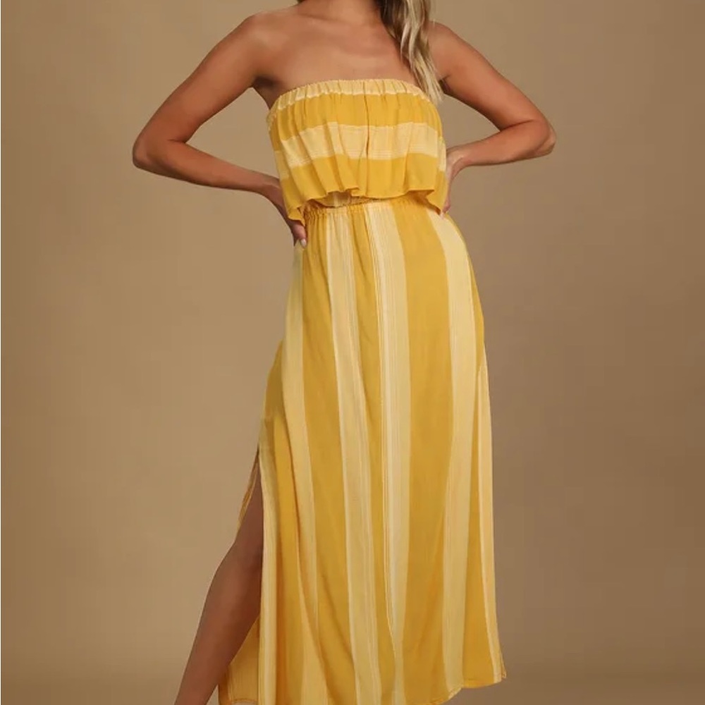O’Neil yellow dress